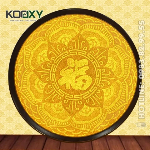 Tranh Trúc Chỉ Hào Quang Mandala thumb