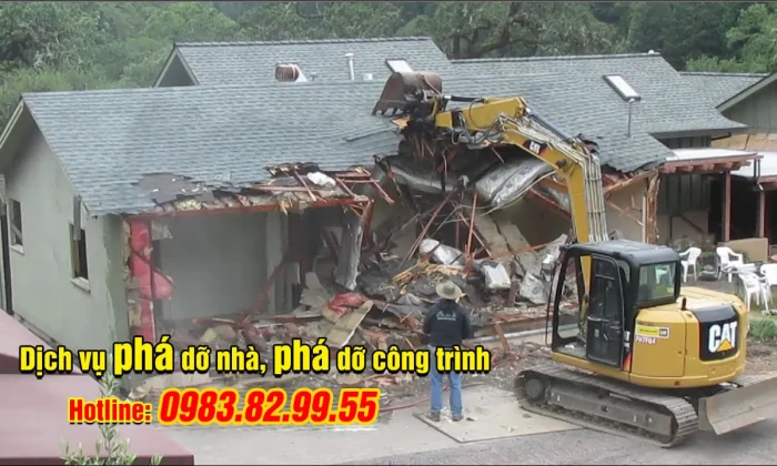 Phá dỡ nhà cũ tại Hải Dương - Chuyên nghiệp, Uy tín, Giá rẻ