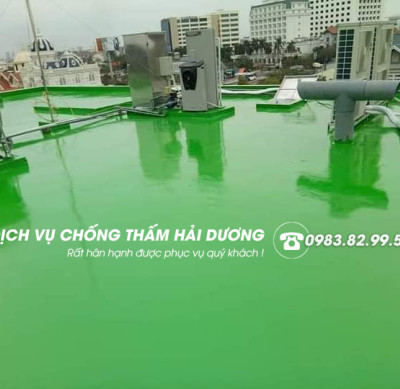 Dịch vụ Chống thấm dột tại Hải Dương, Uy tín - Hiệu quả
