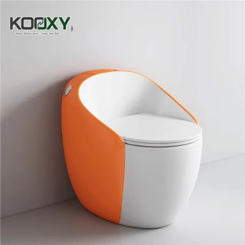 Bồn Cầu Trứng NS-N1 (Cam - Trắng)