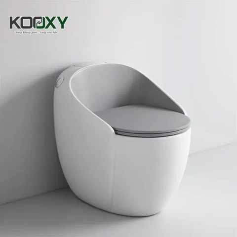 Bồn Cầu Trứng NS-N5 (Trắng - Xám)