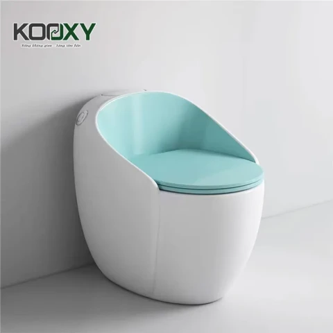 Bồn Cầu Trứng NS-N5 (Trắng - Xanh Da Trời)