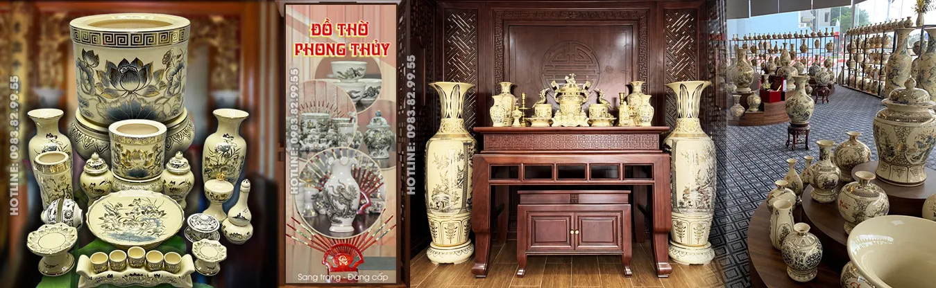 Đồ Thờ Gốm Chu Đậu