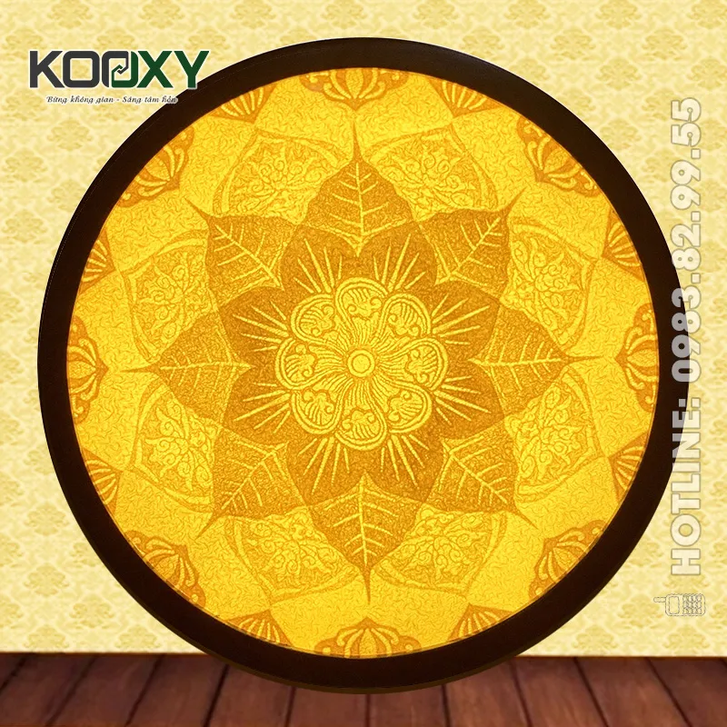 Tranh Trúc Chỉ Hào Quang Mandala