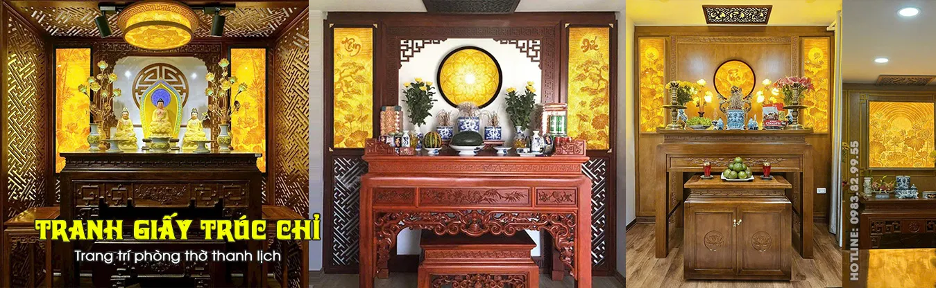 Tranh thờ Trúc Chỉ