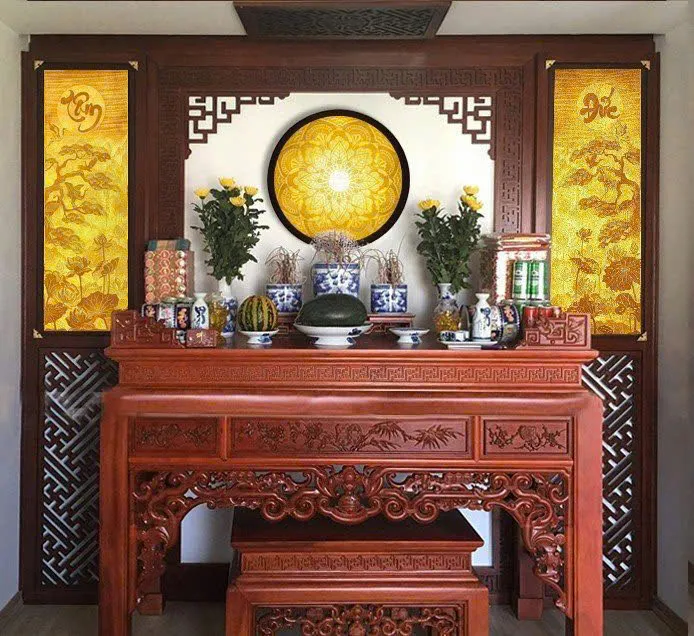 Tranh thờ Trúc Chỉ