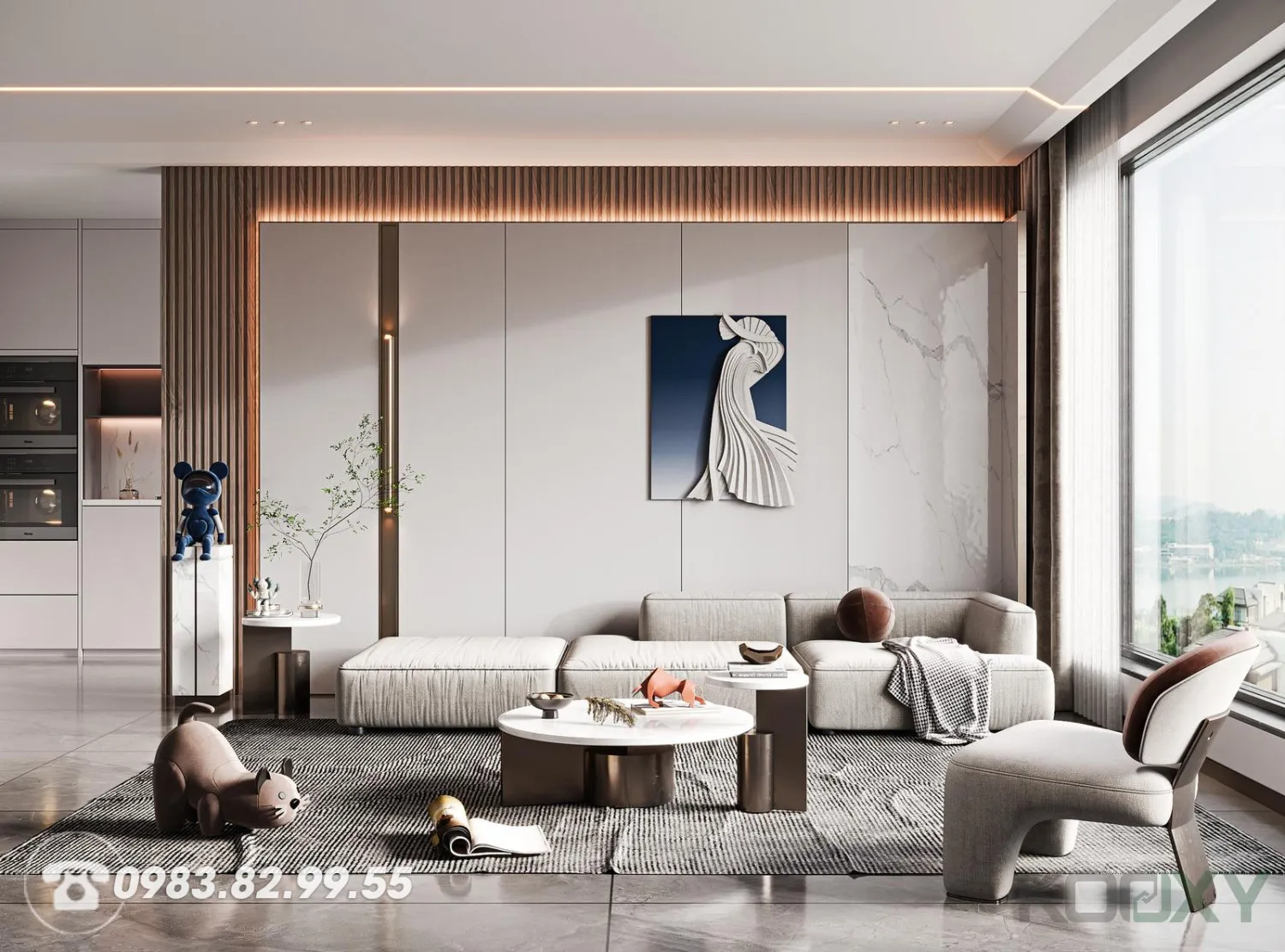 Thiết kế nội thất AI in Home