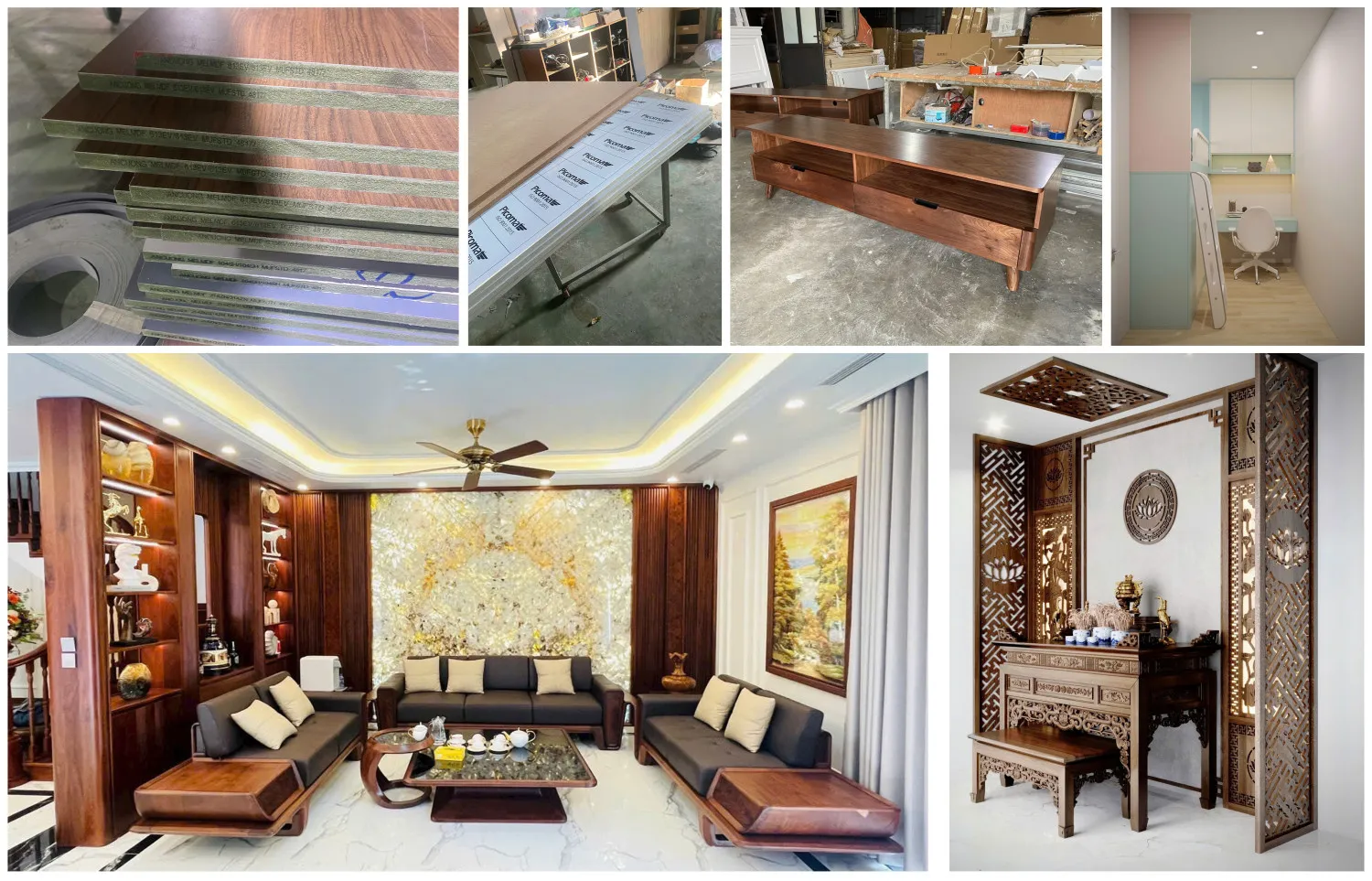 Xưởng Sản Xuất Đồ Gỗ Nội Thất tại Hải Phòng