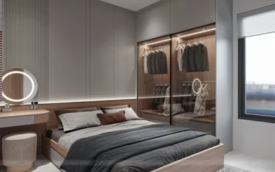 Mẫu thiết kế nội thất phòng ngủ đẹp tại Thanh Hà Hải Dương