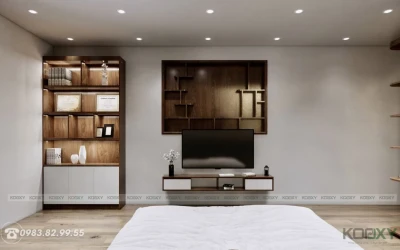 Thiết kế nội thất phòng ngủ tại Hải Dương