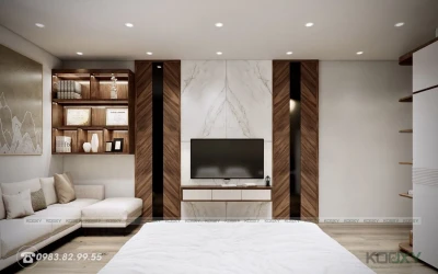 Thiết kế nội thất phòng ngủ tại Hải Dương