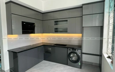 Thi Công Nội thất tủ bếp tại Chí Linh, Hải Dương