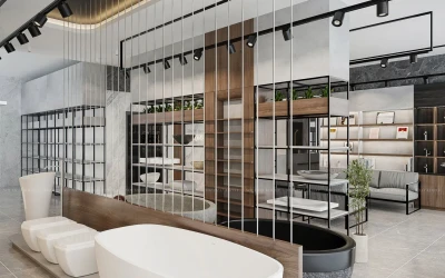 Thiết kế showroom nội thất