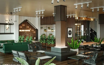 Thiết Kế Quán Cafe Đẹp Thu Hút Và Độc Đáo