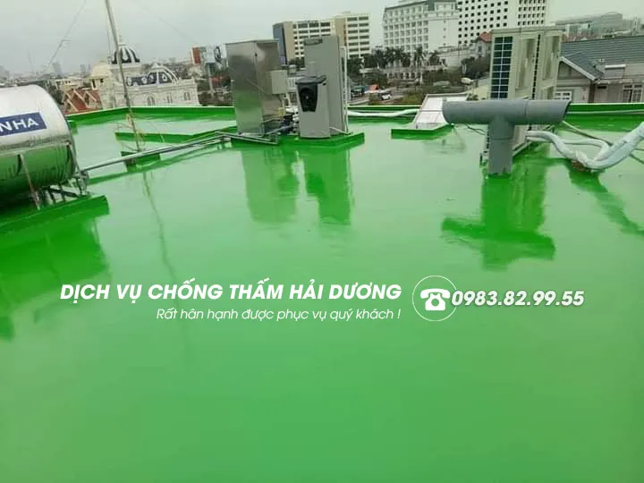 Dịch vụ chóng thấm dột tại Hải Dương