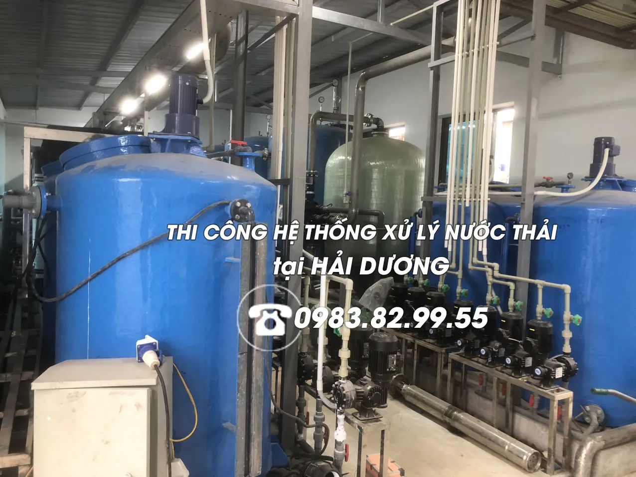 Thi Công Hệ Thống Xử Lý Nước Thải UY TÍN HẢI DƯƠNG