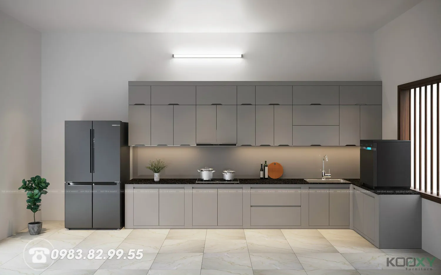 Tủ bếp giá rẻ Hải Dương