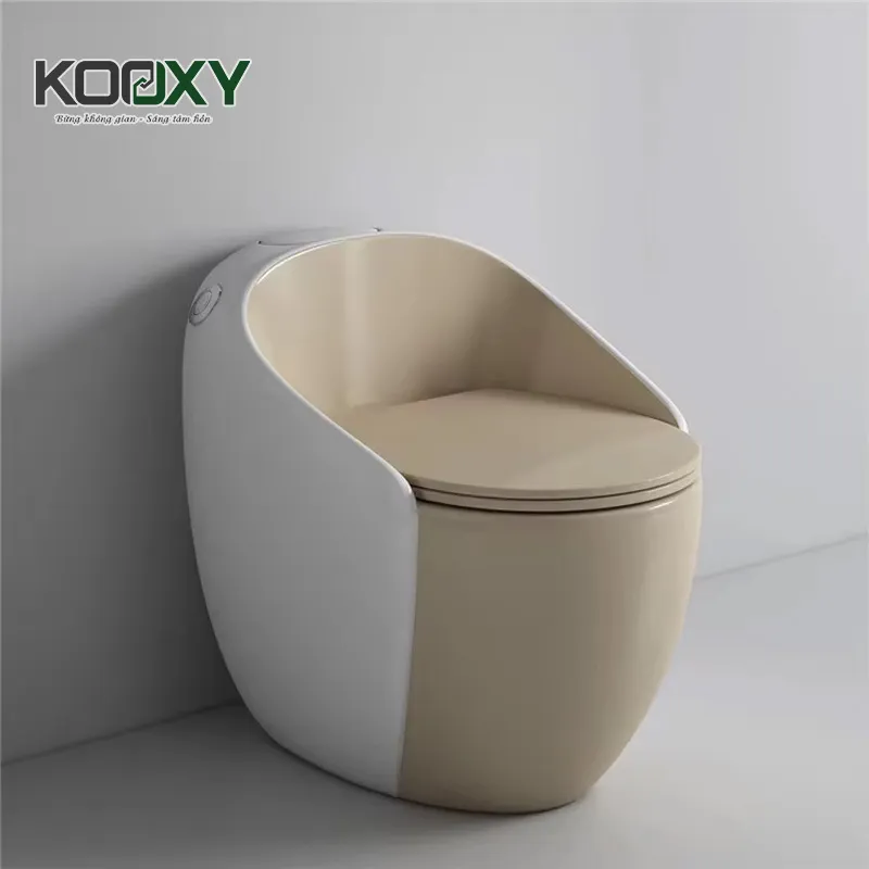 Bồn Cầu Trứng NS-08 (Trắng Khaki)