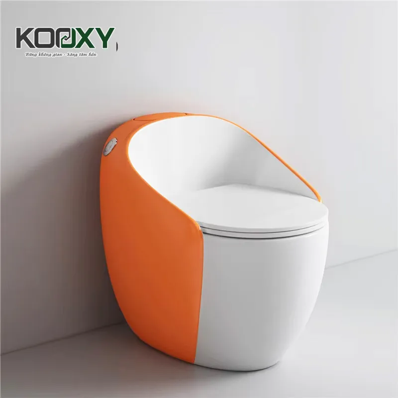 Bồn Cầu Trứng NS-N1 (Cam - Trắng)